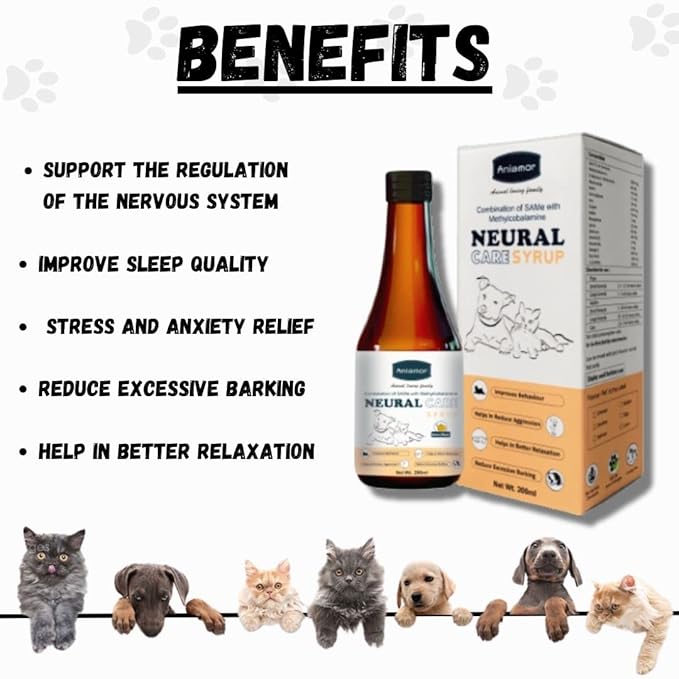 Aniamor Neural Care Syrup for Dogs and Cats